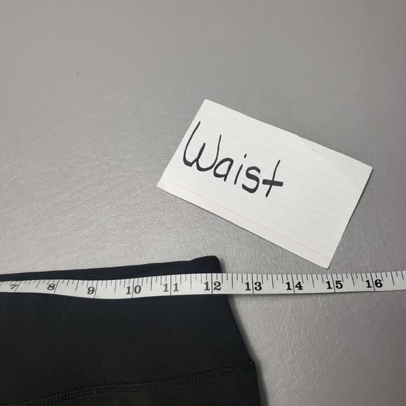 3/$15 Pop fit solid black work out leggings with pockets women's size small - Picture 7 of 9